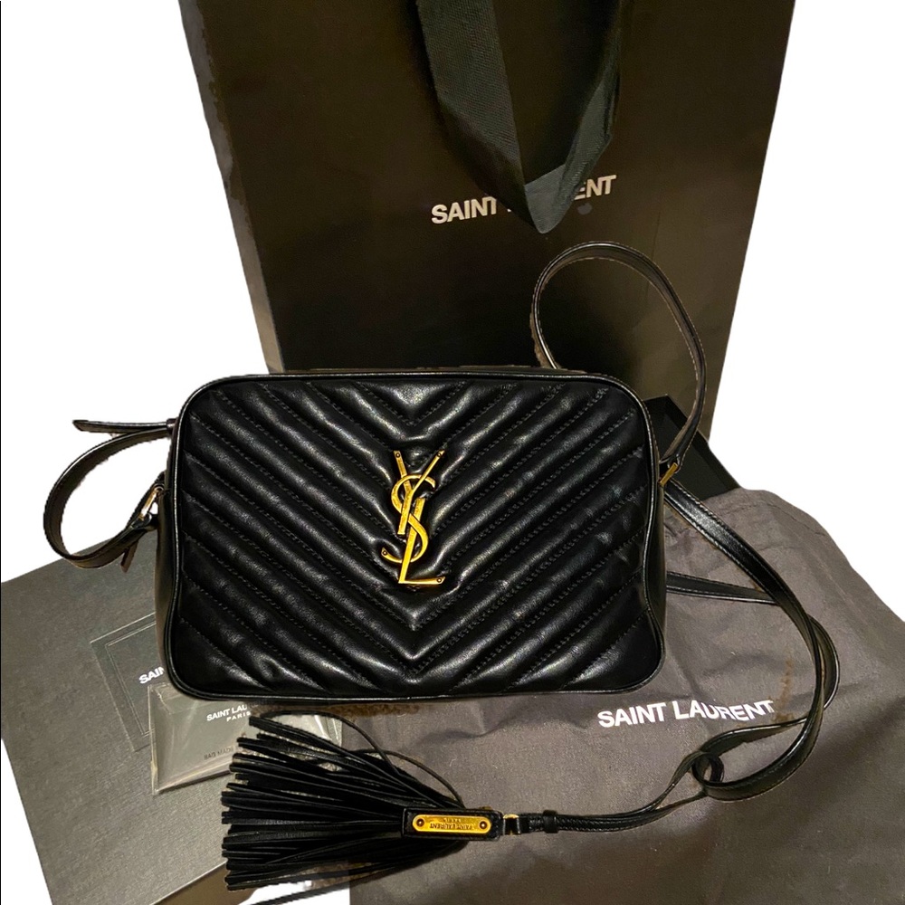 LOU CAMERA BAG IN QUILTED LEATHER